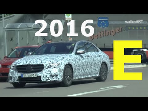 Erlkönig Mercedes E-Klasse 2016 &quot;entkleidet&quot; sich weiter ! New E-Class &quot;stripped&quot; more &amp; more W213