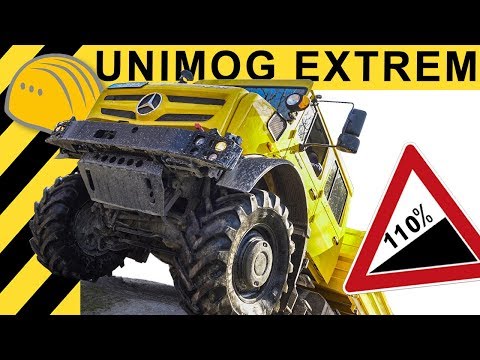 UNFASSBAR! 110% STEIGUNG im SELBSTVERSUCH | UNIMOG TEST EXTREM