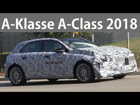 Mercedes Erlkönig A-Klasse 2018 A-Class W177 on the road - 4K SPY Video