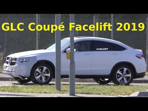 Mercedes Erlkönig GLC Coupé C253 Facelift prototype - Modellpflege 2019 4K SPY VIDEO