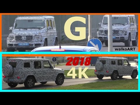 Mercedes Erlkönig 2x G-Klasse 2018 aus Österreich - 2x G-Class 2018 W464 from Austria 4K-SPY VIDEO