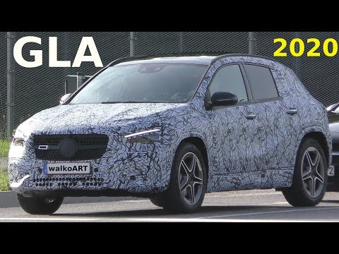 Mercedes Erlkönig GLA 2.Generation (2020) prototype H247 - 4K SPY VIDEO