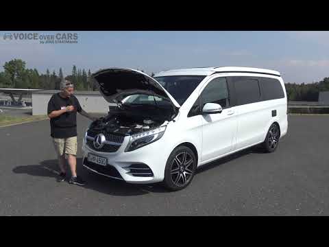 2019 Mercedes-Benz Marco Polo 300d Motor Check Blick unter die Motorhaube Voice over Cars