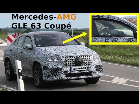 Mercedes Erlkönig - All-New AMG GLE 63 S 4MATIC+ Coupé C167 prototype - 4K SPY VIDEO