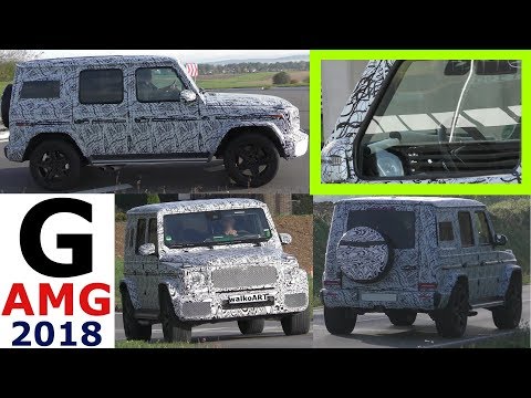 Mercedes Erlkönig neues vom AMG G63 Facelift 2018 AMG G-Class G-Klasse prototype NEWS - 4K SPY VIDEO