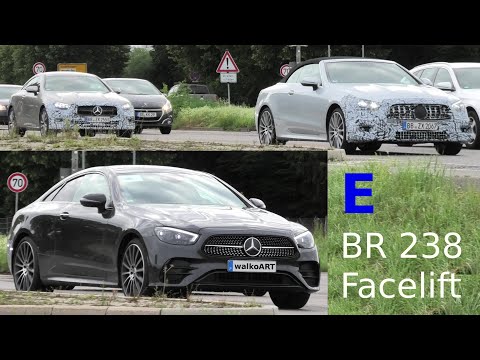 Mercedes Erlkönig E-Klasse E-Class Baureihe 238 FACELIFT 2020 * C 238 * A238 *