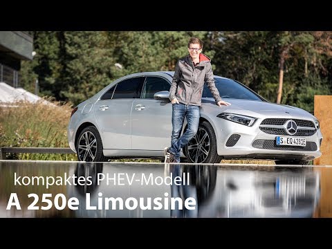 2019 Mercedes-Benz A 250e Limousine Fahrbericht / der kompakte Plug-in Hybrid im Test - Autophorie