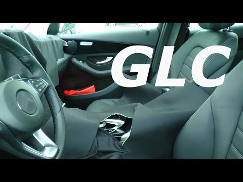 INTERIOR design - Innendesign Erlkönig Mercedes GLC 2015 (GLK) X253 SPY VIDEO