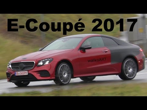 Mercedes Erlkönig E-Klasse Coupé C238 2017 RED ALERT! E-Coupe less camouflaged SPY VIDEO