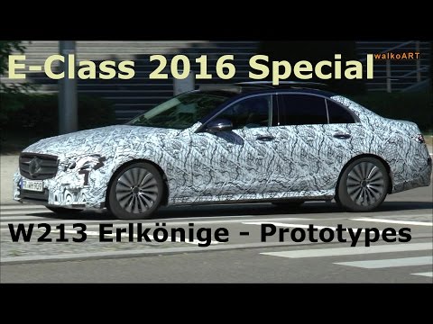 SPECIAL Mercedes Benz E-Class / E-Klasse 2016 Special - W213 Erlkönige-Prototypes on the road
