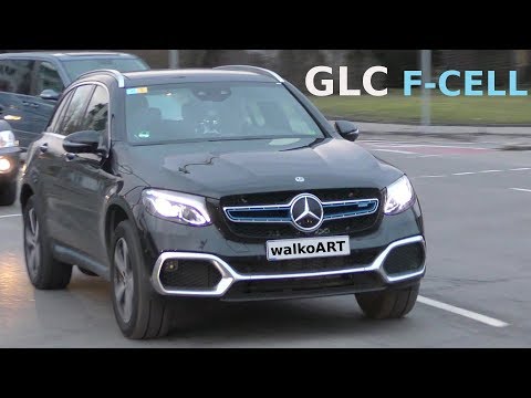 Mercedes Erlkönig GLC F-CELL 2018 ungetarnt auf der Straße - undisguised on the road 4K SPY VIDEO