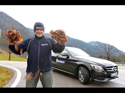 Sicher durch den Winter – mit Armin Schwarz und Michelin: Nasses Laub