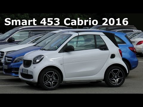 Erlkönig ungetarnt Smart fortwo A 453 Cabriolet 2016 Smart Cabrio prototype uncamouflaged Spy video