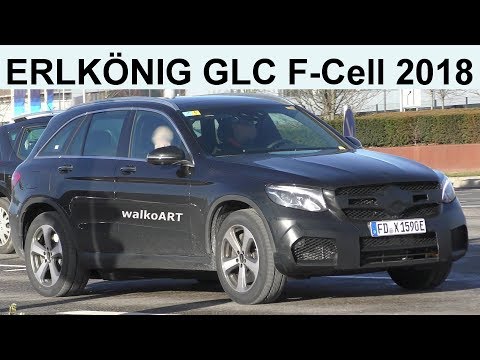Mercedes Erlkönig EQ POWER GLC F-Cell 2018 prototype on the road 4K SPY VIDEO