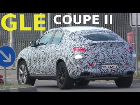 Mercedes Erlkönig Weltpremiere - World premiere GLE Coupé II prototype (2019-2020) 4K SPY VIDEO