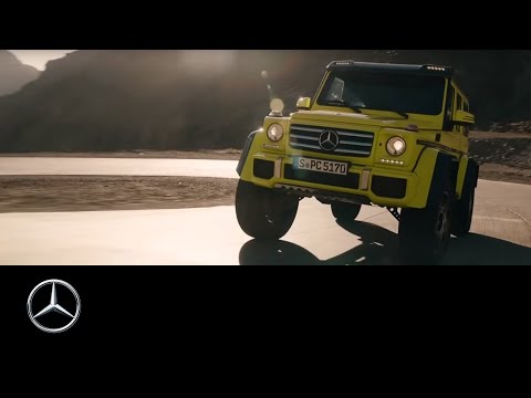 Mercedes-Benz G500 4x4²: Expecting the new show car G 500 4x4²