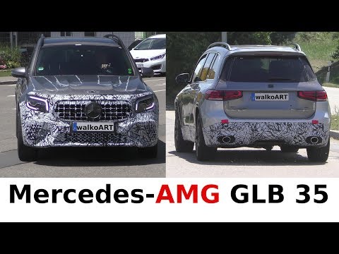 Mercedes Erlkönig AMG GLB 35 (X247) prototype - 4K SPY VIDEO