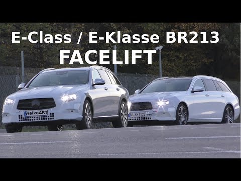Mercedes Erlkönig E-Class E-Klasse FACELIFT 2020 First Time S 213 All Terrain MoPf - 4K SPY VIDEO