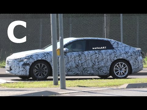 Mercedes Erlkönig C-Class EV prototype * C-Klasse Elektro 2026 * 4K SPY VIDEO