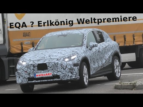 Mercedes Erlkönig EQA II ? GLA ? Weltpremiere - Prototype Word Premiere * 4K SPY VIDEO