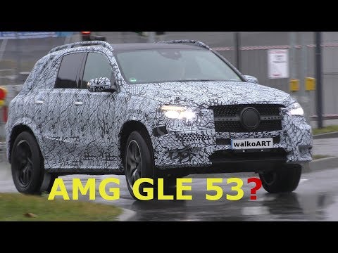 Mercedes Erlkönig - Mercedes-AMG GLE 53? - W167 AMG Version GLE 2018 - 4K SPY VIDEO