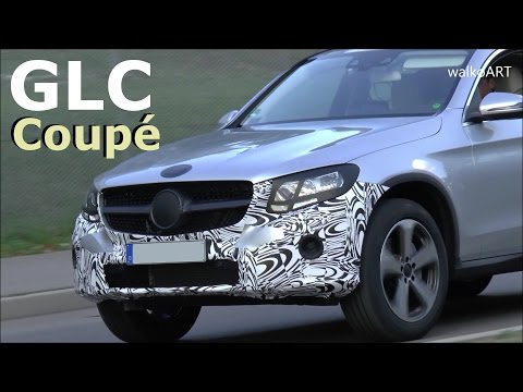 Mercedes Erlkönig - Neues vom GLC Coupé 2016 - Mercedes Prototype NEWS of the GLC Coupe SPY VIDEO