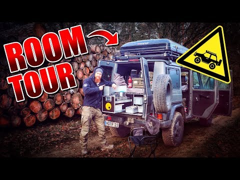 G-Klasse ROOMTOUR - 4x4 Camper Ausbau Wohnmobil Vanlife - G-Klasse Umbau #008 | Fritz Meinecke