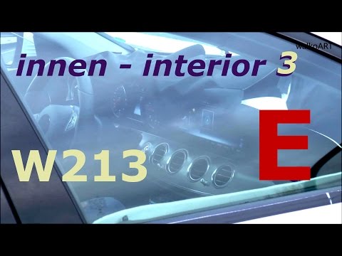 Mercedes Erlkönig E-Klasse 2016 Innen TEIL 3 Cockpit - Interior W213 Prototype E-Class 2017 PART 3