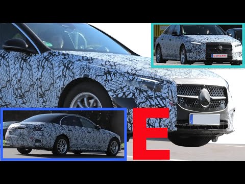 Mercedes Erlkönig 2x W214 E-Klasse 2023 E-Class prototypes * 4K SPY VIDEO