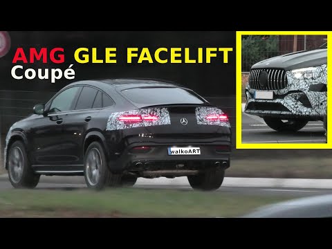 Mercedes Erlkönig AMG GLE Coupé FACELIFT C167 * MoPf * 2022 * 4K SPY VIDEO