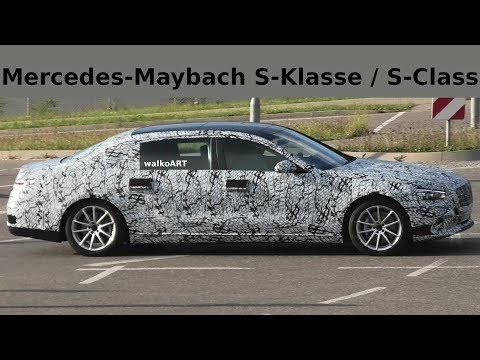 Mercedes Erlkönig Maybach S-Klasse S-Class X223 (2020) - 4K SPY VIDEO