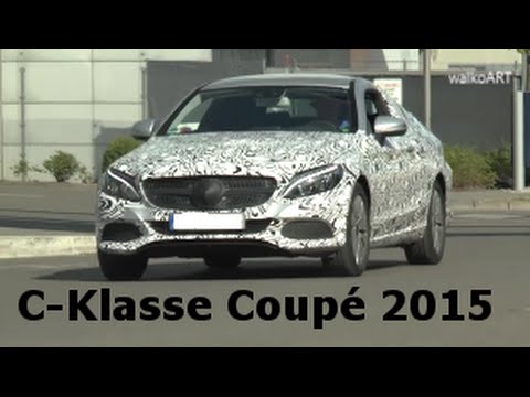 Mercedes Erlkönig C-Klasse Coupé - Prototype Mercedes C-Class Coupé 2015 W205 C205