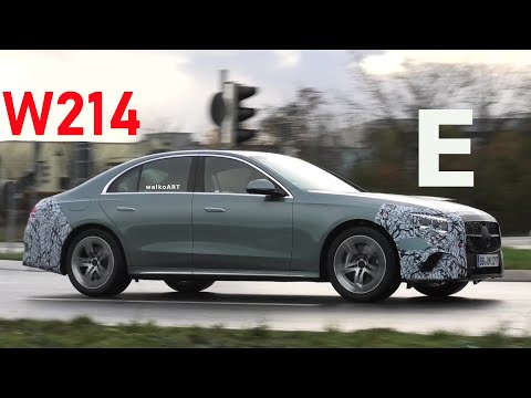 Mercedes Erlkönig the last ? E-Class less camouflaged * die letzte ? E-Klasse W214 weniger getarnt