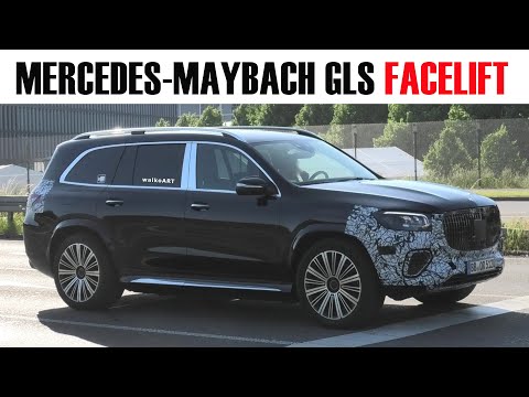 Mercedes Maybach GLS Facelift 2023 * Maybach GLS Modellpflege * 4K SPY VIDEO
