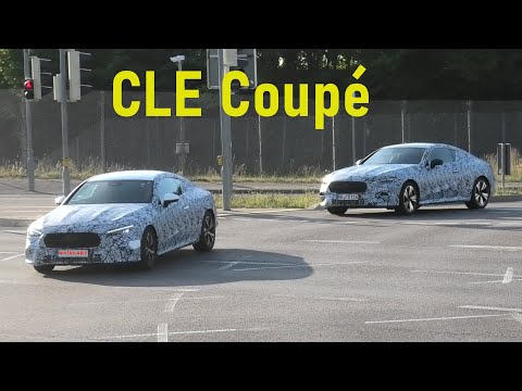 Mercedes Erlkönig CLE Coupé 2023 * Erlkönig Weltpremiere * Prototype world premiere * 4K SPY VIDEO