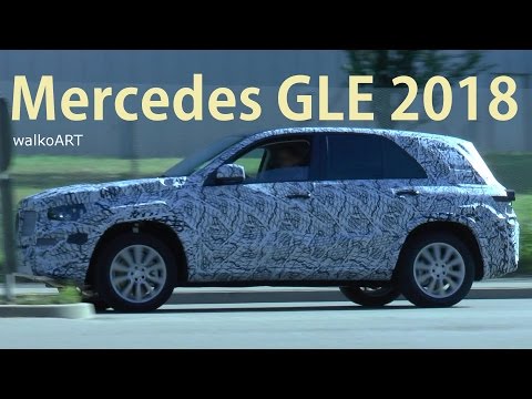 WOW! Mercedes Erlkönig GLE 2018 W167 or GLB ? prototype spotted on test drive SPY VIDEO