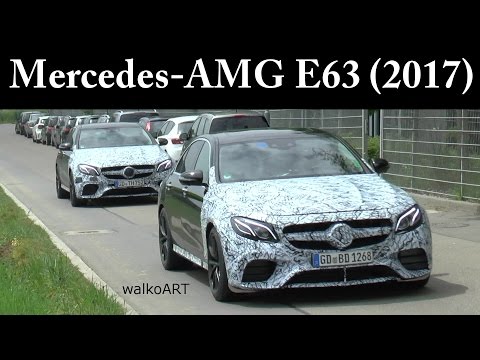 Erlkönige Mercedes-AMG E63 W213 (2017) SPEZIAL - SPECIAL SPY VIDEO