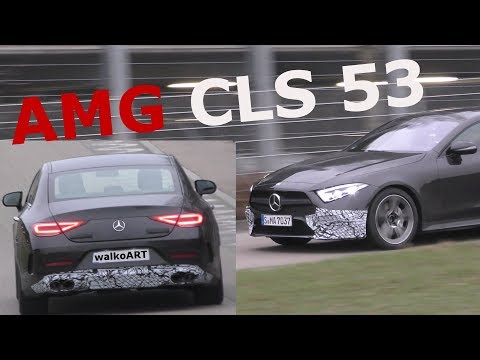 Mercedes Erlkönig - Mercedes-AMG CLS 53 4MATIC C257 prototype 2018 - 4K SPY VIDEO