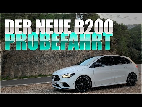 Mercedes Benz B200 PROBEFAHRT &amp; Mercedes MBUX Test deutsch