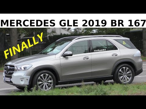 Mercedes-Erlkönig - Finally: GLE 2019 BR 167 - Erlkönig prototype 4K SPY VIDEO