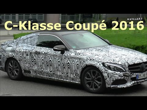 ART! Erlkönig C-Klasse Coupé 2016 beim Mercedes-Benz Museum Stuttgart - Mercedes C-Class Coupe C205