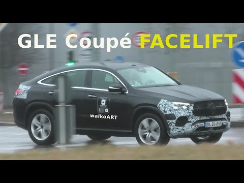 Mercedes Erlkönig GLE Coupé FACELIFT * Modellpflege * Snapshot Spy Clip * 4K Schnappschuss Video