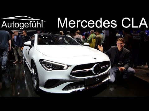 All-new Mercedes CLA REVIEW comparison CLA vs A-Class sedan vs C-Class Exterior Interior 2019 2020