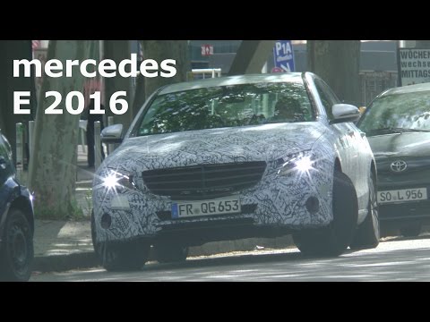 Erlkönig Mercedes E-Klasse 2016 im Mai 2015 / Mercedes E-Class 2016 prototype W213