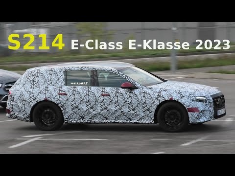 Mercedes Erlkönig Weltpremiere S214 E-Klasse T-Modell world premiere E-Class station wagon * 4K SPY