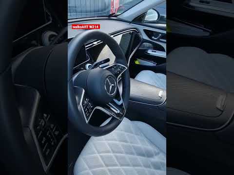 Mercedes Erlkönig W214 interior uncamouflaged * innen ungetarnt * E-Class E-Klasse 2023 #shorts