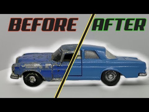 Matchbox Series No 46 Mercedes 300SE - Custom Video