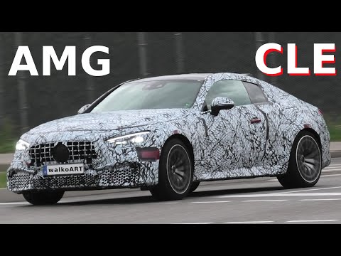 Mercedes Erlkönig AMG CLE Coupé C236 * CLE 63 ? * 4K SPY VIDEO