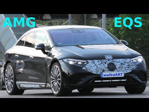 Mercedes Erlkönig * AMG EQS prototype V297 * 4K SPY VIDEO