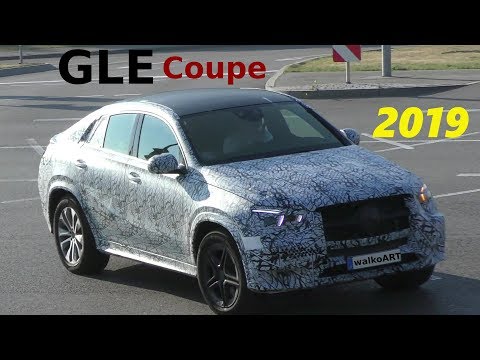 Mercedes Erlkönig GLE Coupé 2019 auf der Straße GLE Coupe 2020 on the road 4K SPY VIDEO